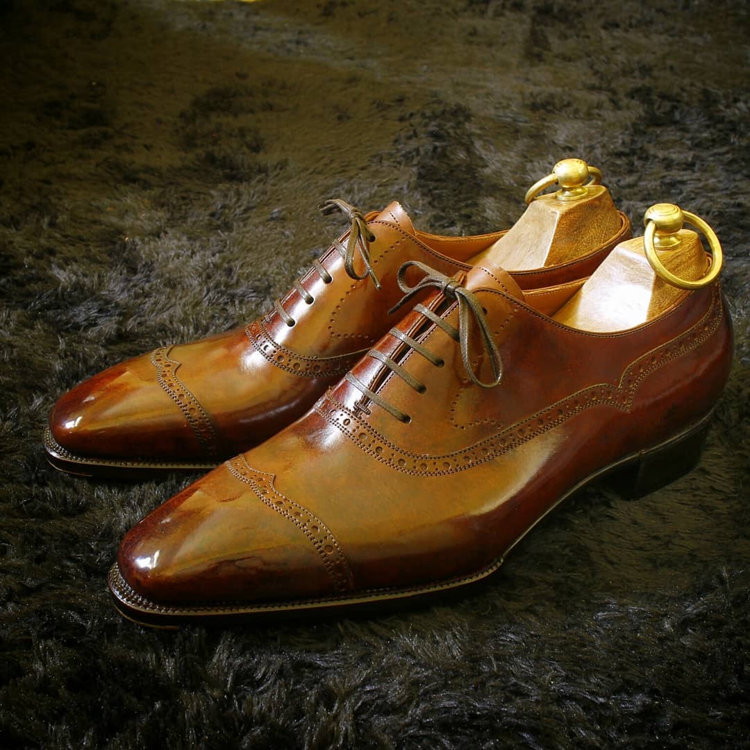 Ashford Oxford, cognac calf